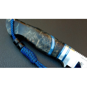 ПОДАРУНКОВИЙ ексклюзивний ніж ручної роботи майстра FOMENKO KNIFES, сталь - CPM® S125V™. Photo 2